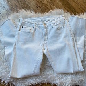 ANKLE FRAY skinny jeans